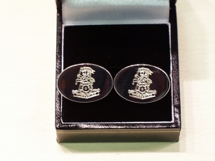 Yorkshire Regiment (new) Sterling Silver cufflinks - Click Image to Close